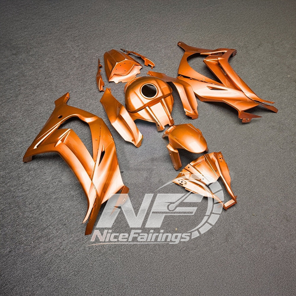 For Ninja ZX10R 2011-2015 Full Motorcycle Bodywork Kit | NiceFairings - rear angle image