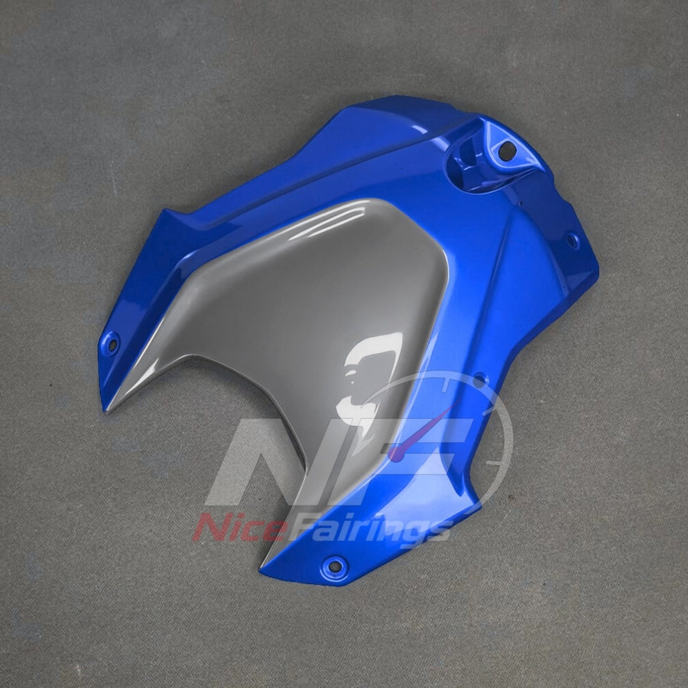 For BMW S1000RR 2025-2026 Blue Black Motorcycle Fairing Kit with Aftermarket Body Panels | NiceFairings - rear angle image