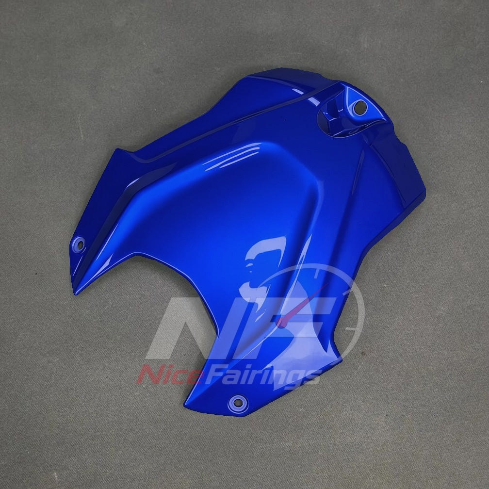 For BMW S1000RR 2025-2026 Blue Black Motorcycle Fairing Kit with Aftermarket Body Panels | NiceFairings - rear angle image