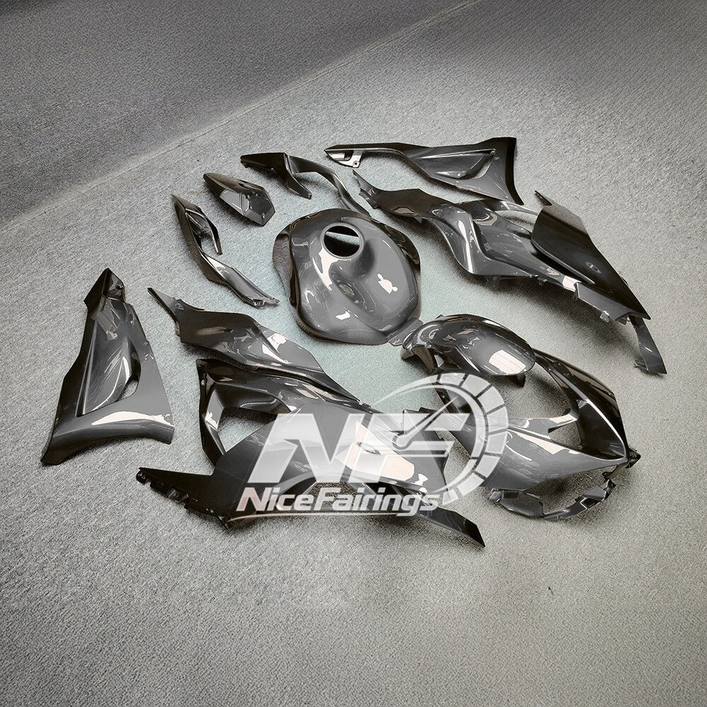 For Kawasaki ZX6R 636 2024-2025 Painted Motorcycle Bodywork Custom Graphics Tank Cover | NiceFairings - rear angle image