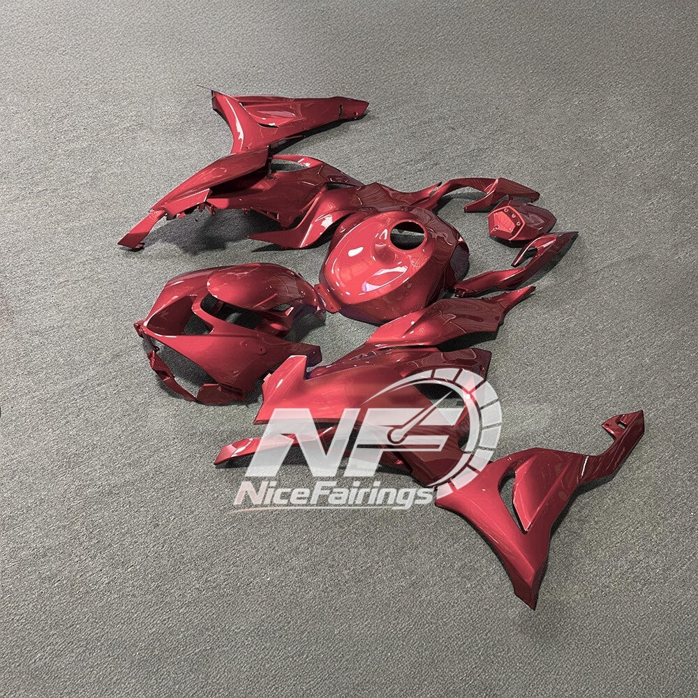 For Kawasaki Ninja ZX6R 636 2024-2025 Sportbike Plastics Street Bodywork Tank Cover | NiceFairings - rear angle image