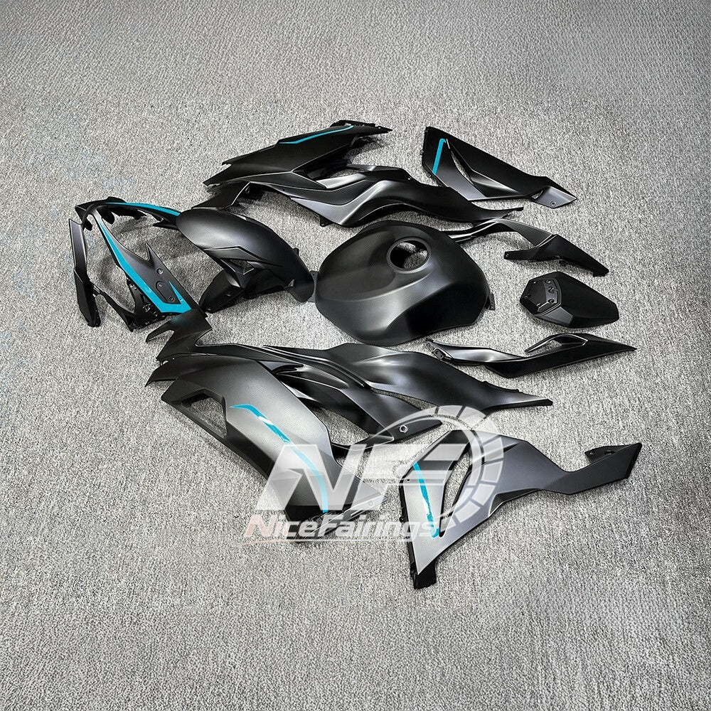 Kawasaki Ninja ZX-6R 636 2019-2023 Custom Fairings Aftermarket Panels Tank Cover | NiceFairings - rear angle image