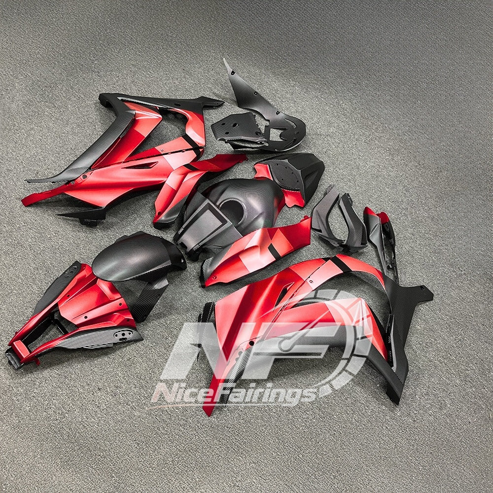 For KAWASAKI Ninja ZX10R 2011-2015 Complete Fairing Set | NiceFairings - rear angle image
