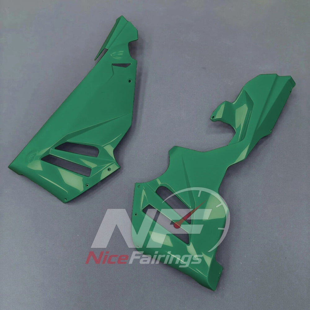 For Honda CBR1000RR-R SP 2024-2026 Green Black ABS Fairing Kit with Painted Bodywork and Replacement Panels | NiceFairings - rear angle image