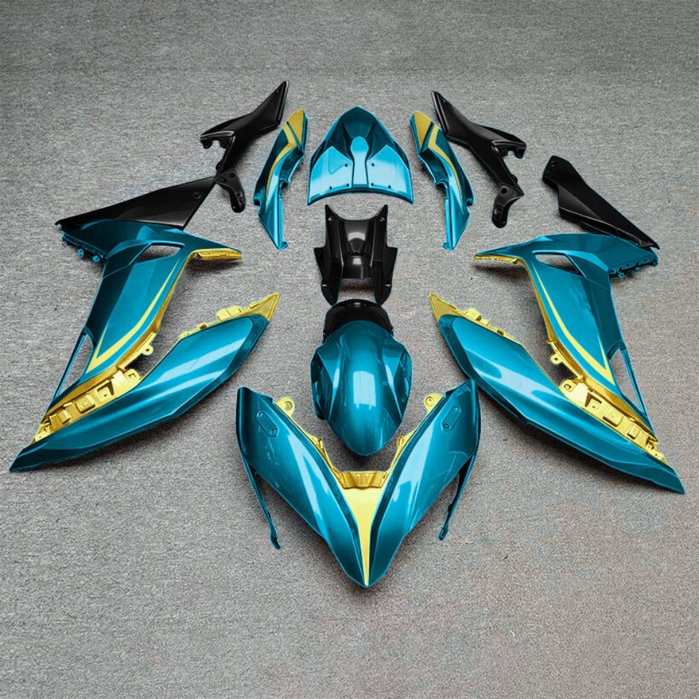 KAWASAKI Ninja 650 ER-6F Full Fairing Kit Style 29 | NiceFairings - rear angle image
