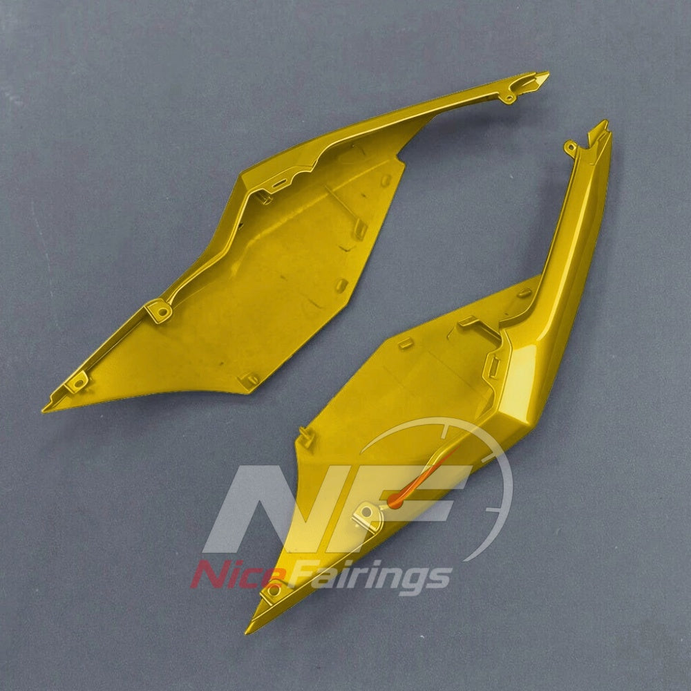 For Honda CBR1000RR-R 2024-2026 Yellow Black ABS Body Kit with Street and Track Fairing Panels | NiceFairings - rear angle image
