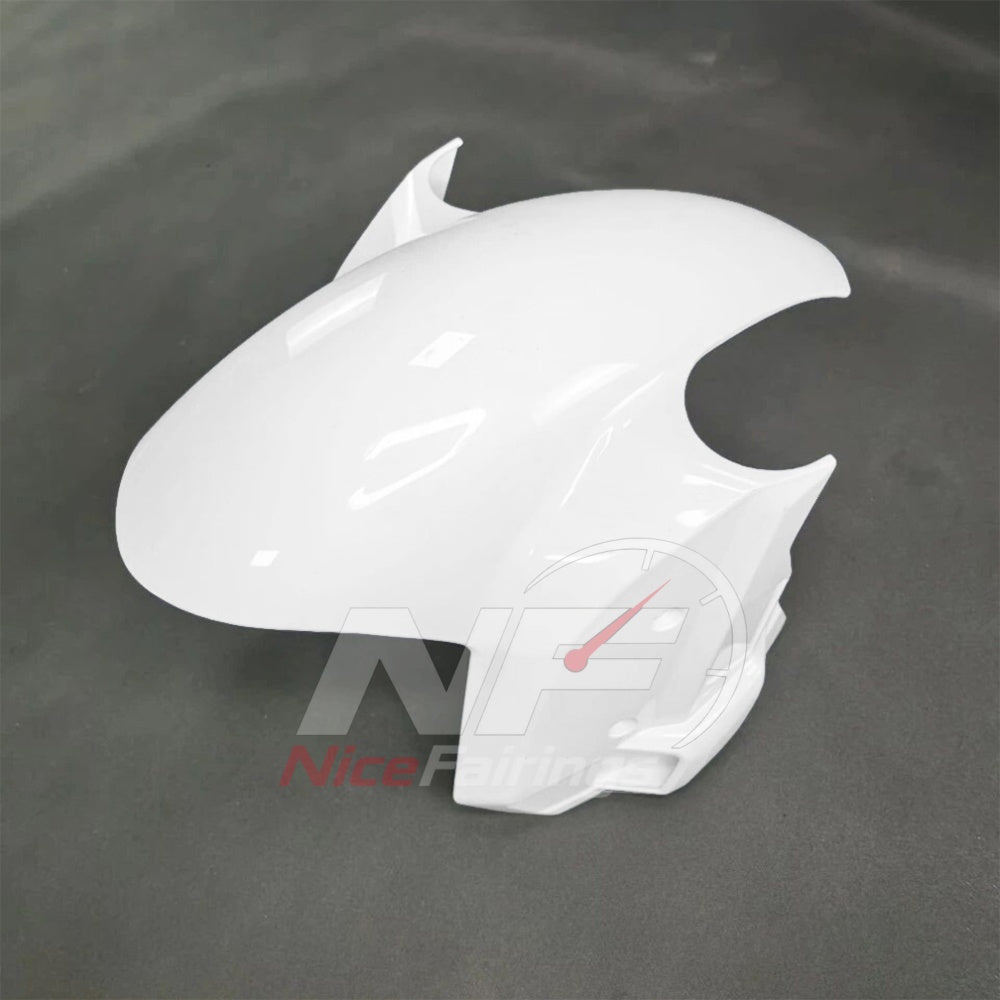 For BMW S1000RR 2025-2026 Red Black Painted ABS Fairings with Complete Replacement Bodywork | NiceFairings - rear angle image