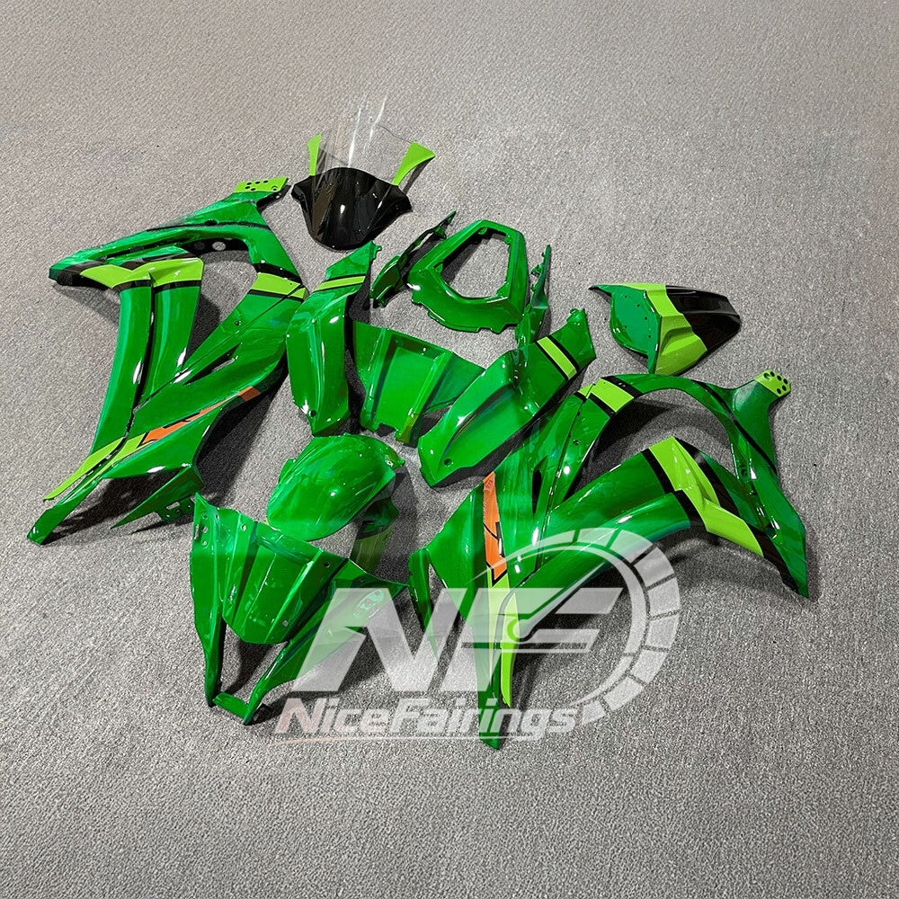 For Ninja ZX10R 2011-2015 Full Motorcycle Bodywork Kit | NiceFairings - rear angle image