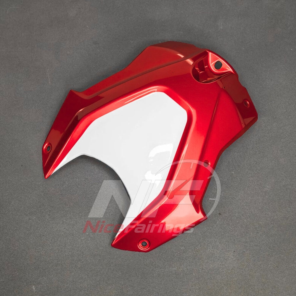 For BMW S1000RR 2025-2026 Red Black ABS Body Kit with Street and Track Fairing Panels | NiceFairings - rear angle image