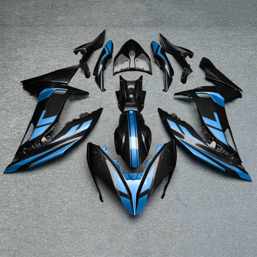KAWASAKI Ninja 650 Custom Body Panels Style 39 | NiceFairings - rear angle image