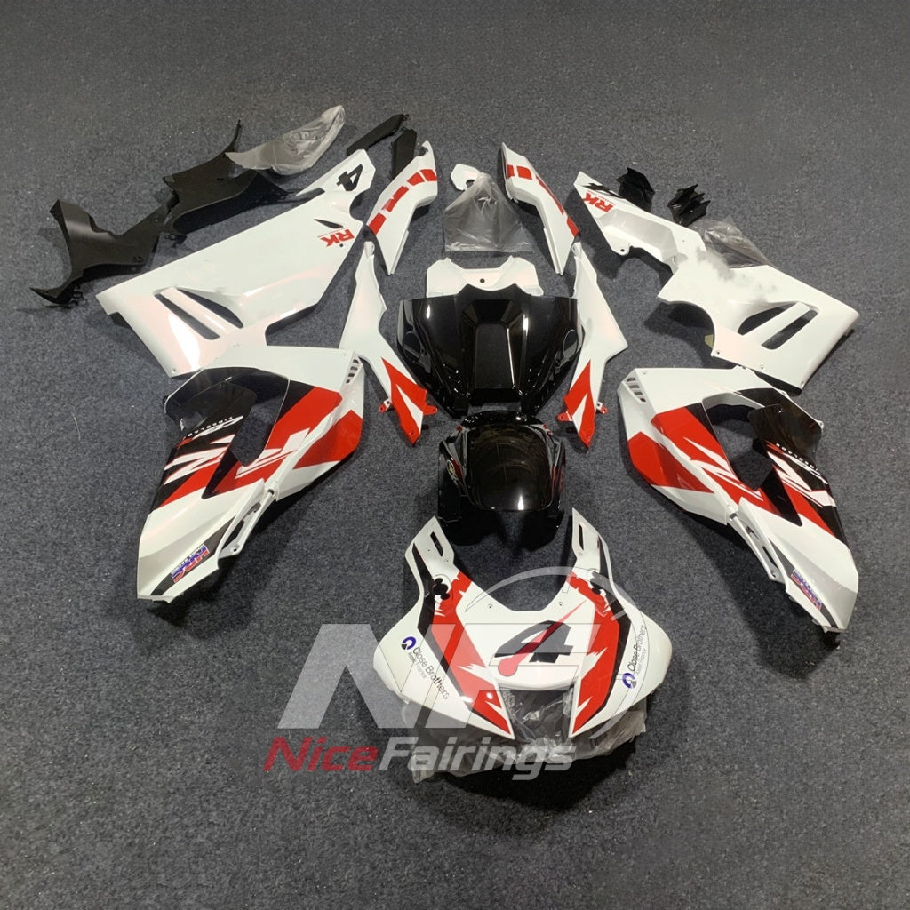 White Black Red ABS fairing kit for Honda CBR1000RR-R 2020-2023, design RED-P14 - image 1