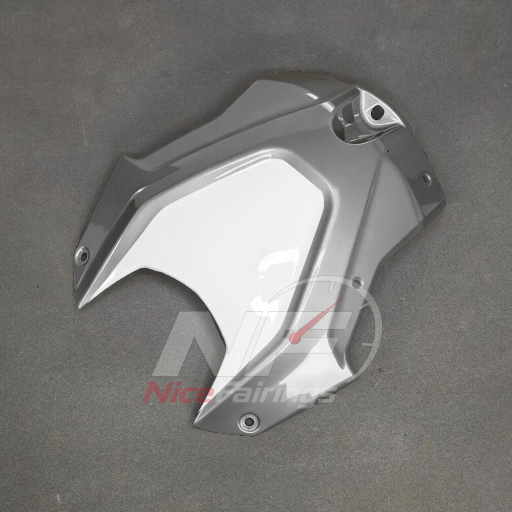For BMW S1000RR 2025-2026 Red Black Sportbike Fairing Set with Custom Painted Plastics | NiceFairings - rear angle image