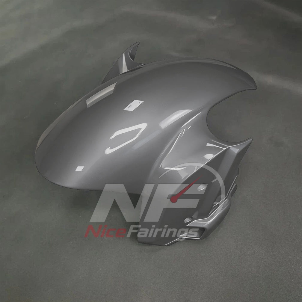 For BMW S1000RR 2025-2026 Green Black Motorcycle Fairing Kit with Aftermarket Body Panels | NiceFairings - rear angle image