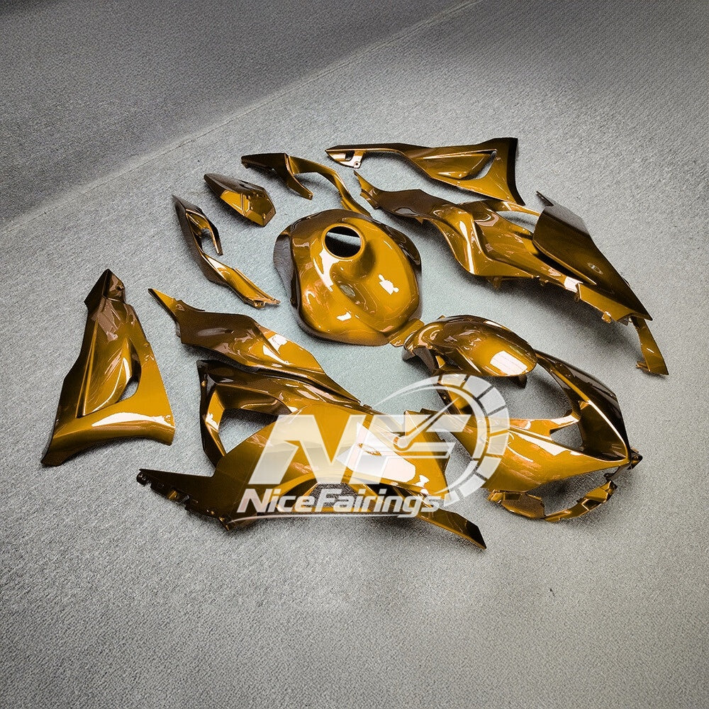 For Kawasaki Ninja ZX6R 636 2024-2025 Sportbike Plastics Track Edition Tank Cover | NiceFairings - rear angle image