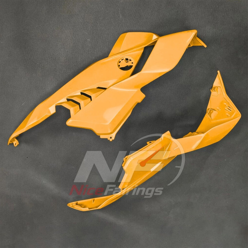 For BMW S1000RR 2025-2026 Yellow Black ABS Fairing Kit with Painted Bodywork and Replacement Panels | NiceFairings - rear angle image