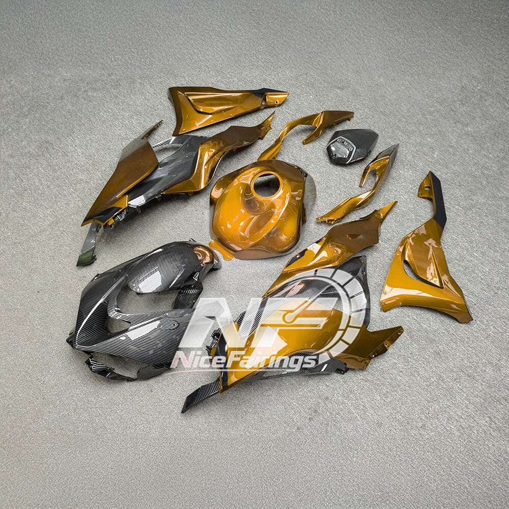 For Kawasaki ZX-6R 636 2024-2025 Replacement Fairing Set Aftermarket Panels Premium Edition | NiceFairings - rear angle image
