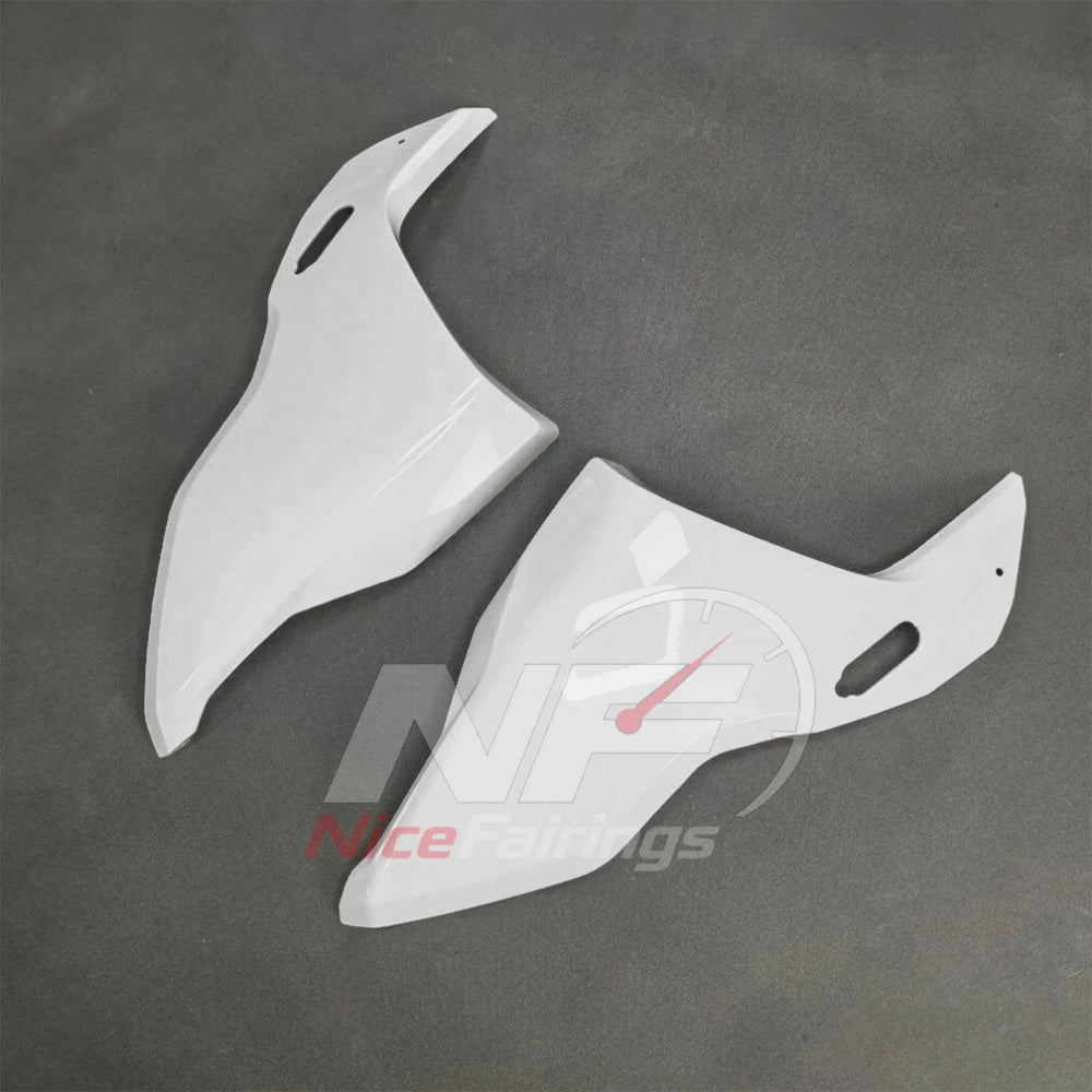 For BMW S1000RR 2025-2026 Red Black ABS Body Kit with Street and Track Fairing Panels | NiceFairings - rear angle image