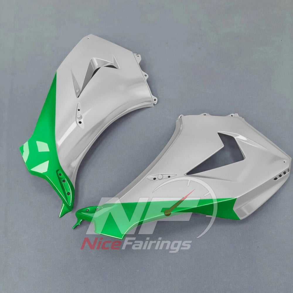For Honda CBR1000RR-R SP 2024-2026 Green Black Motorcycle Fairing Kit with Aftermarket Body Panels | NiceFairings - rear angle image