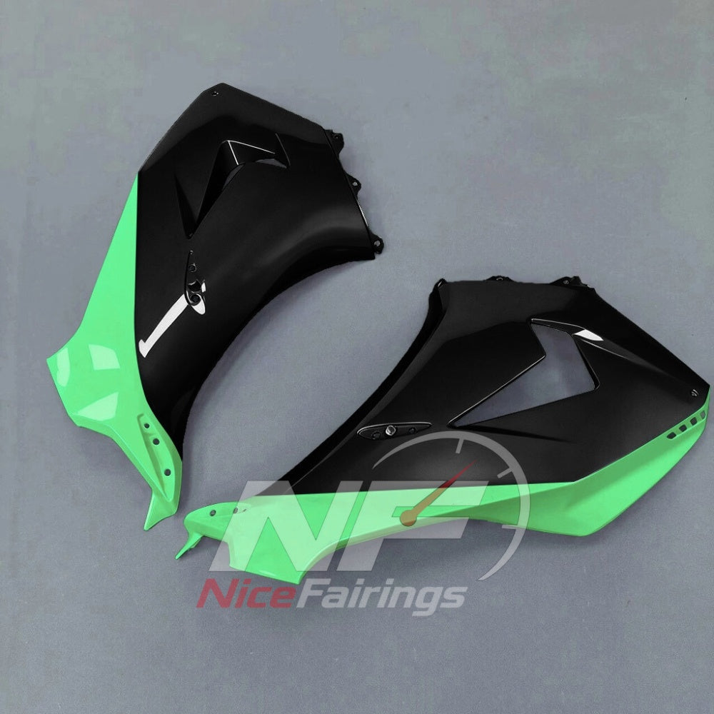 For Honda CBR1000RR-R SP 2024-2026 Green Black ABS Fairing Kit with Painted Bodywork and Replacement Panels | NiceFairings - rear angle image