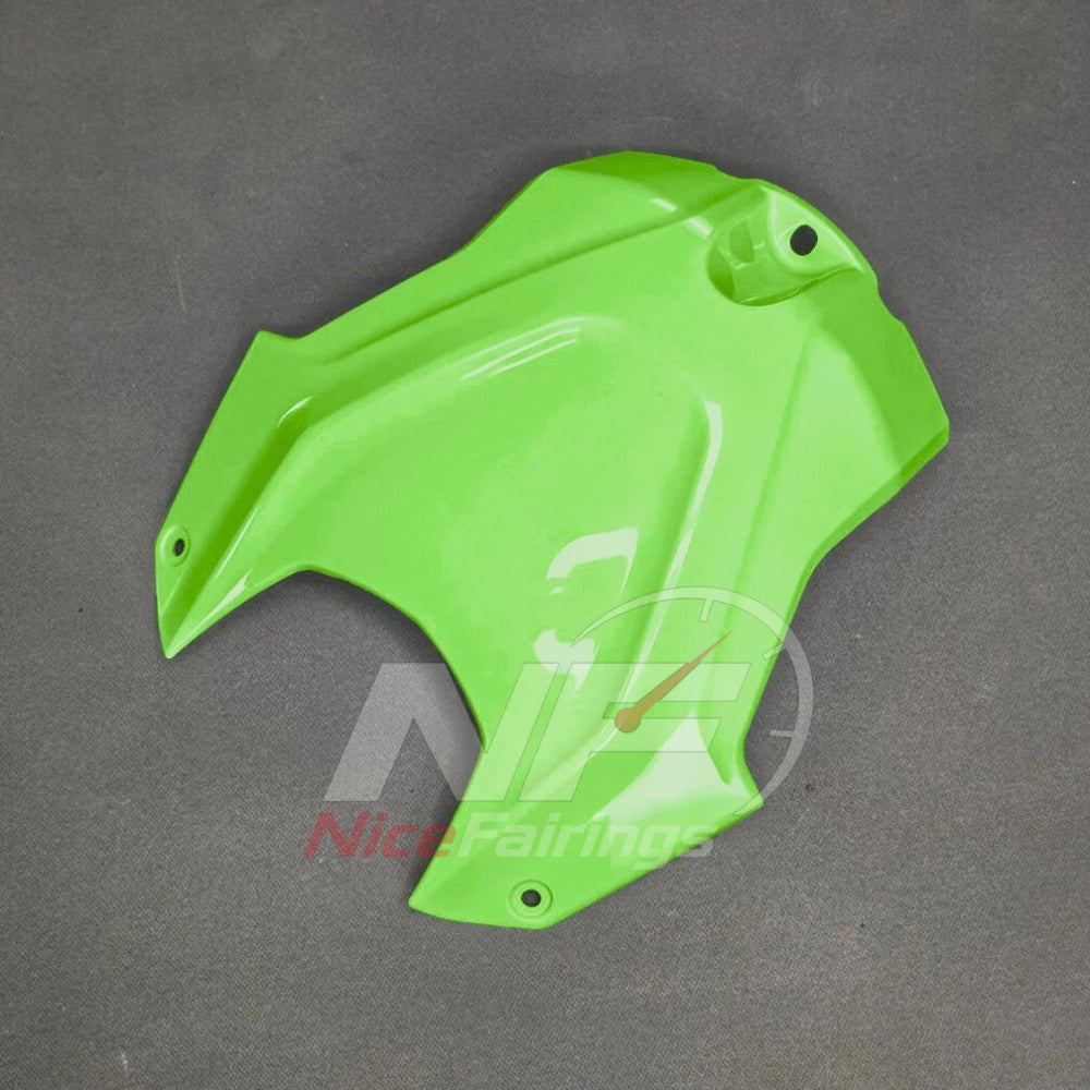 For BMW S1000RR 2025-2026 Green Black ABS Body Kit with Street and Track Fairing Panels | NiceFairings - rear angle image
