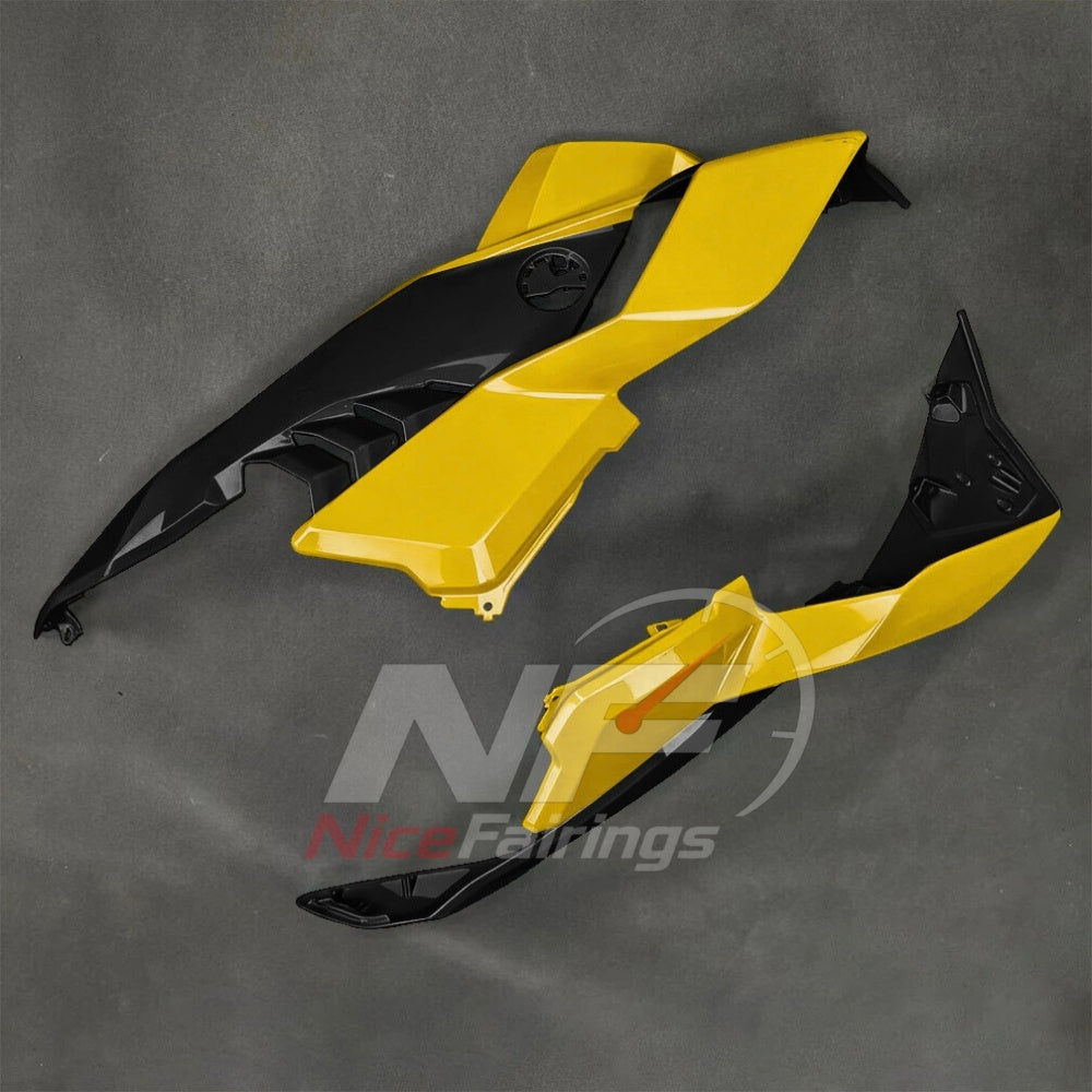 For BMW S1000RR 2025-2026 Yellow Black ABS Fairing Kit with Painted Bodywork and Replacement Panels | NiceFairings - rear angle image