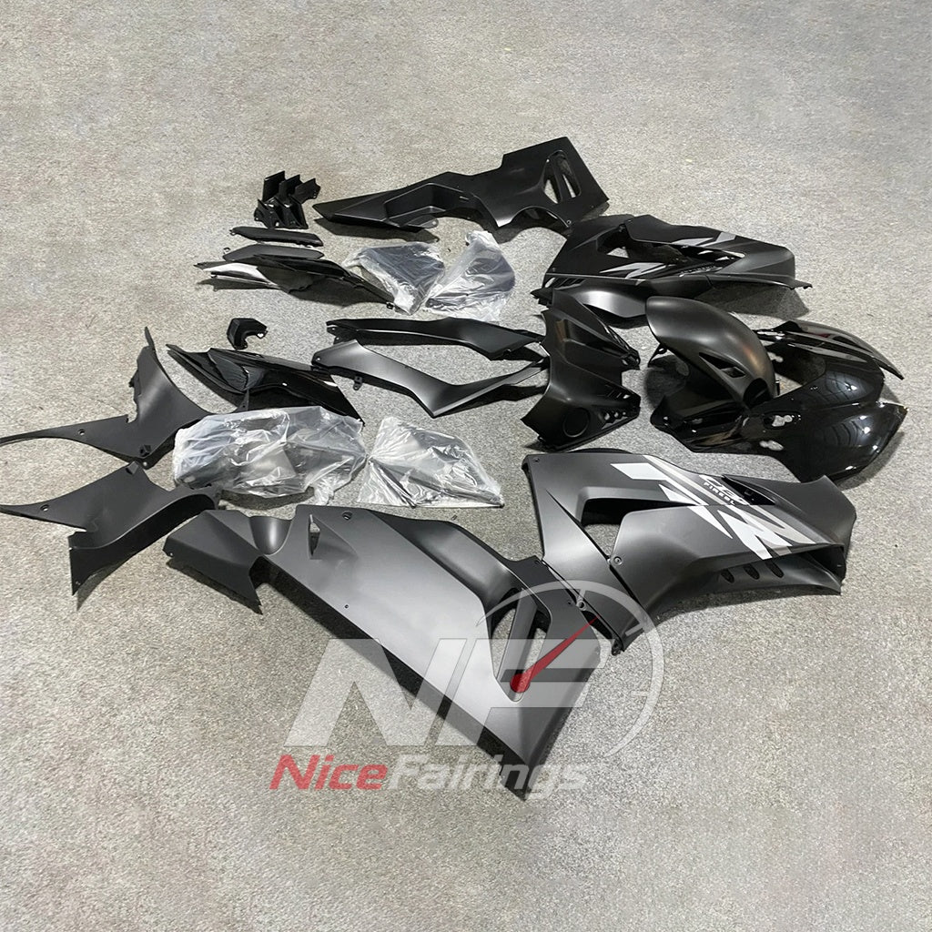 Matte Black Silver ABS fairing kit for Honda CBR1000RR-R 2020-2023, design A9R2-P02 - image 4