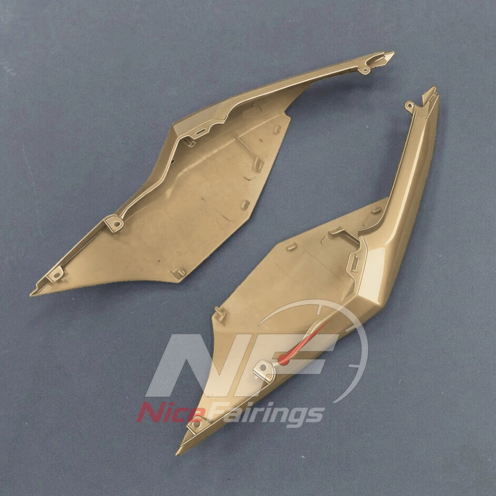 For Honda CBR1000RR-R 2024-2026 Yellow Black Custom Fairings with ABS Sportbike Plastics and Full Body Kit | NiceFairings - rear angle image