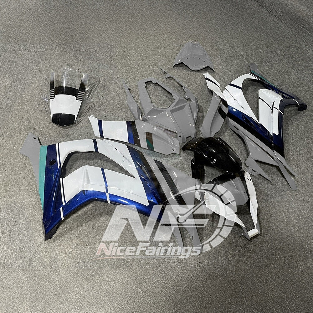 For Ninja ZX10R 2011-2015 Full Motorcycle Bodywork Kit | NiceFairings - rear angle image