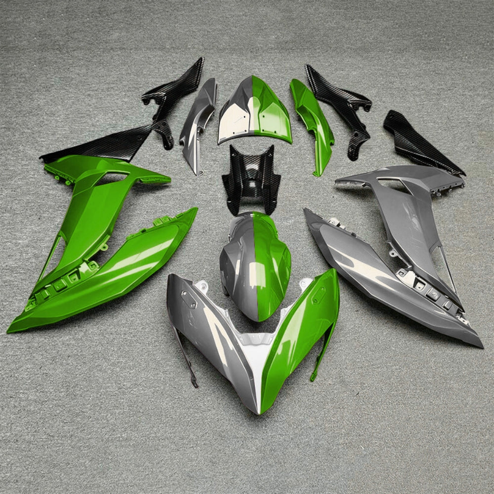 KAWASAKI Ninja 650 2017-2019 Sportbike Bodywork Style 19 | NiceFairings - rear angle image