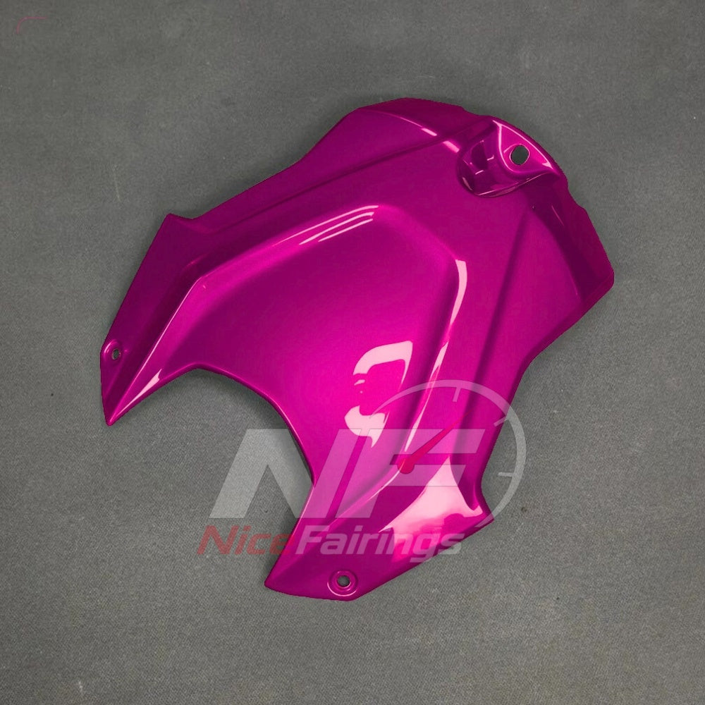 For BMW S1000RR 2025-2026 Pink Black Painted ABS Fairings with Complete Replacement Bodywork | NiceFairings - rear angle image