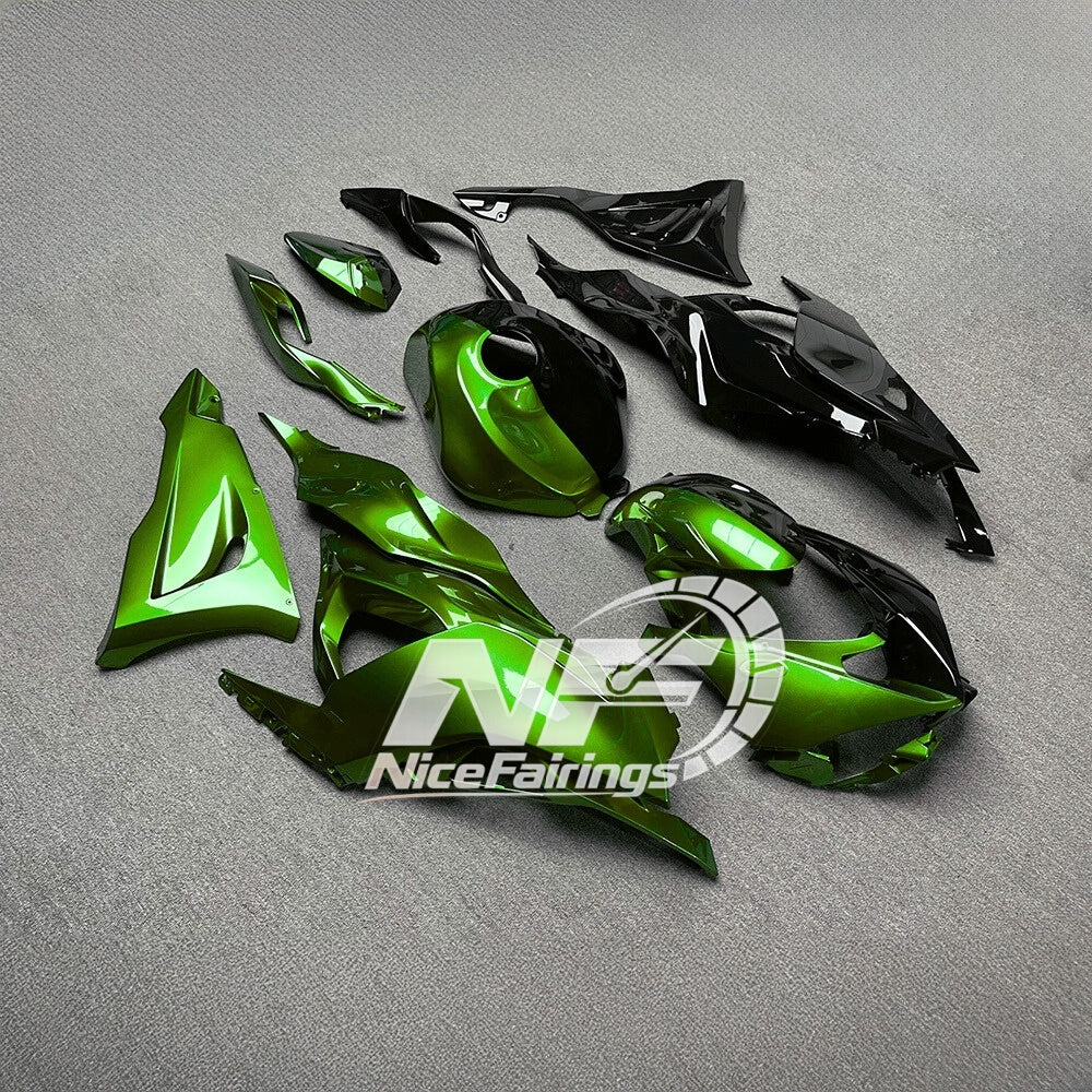 For Kawasaki ZX6R 636 2024-2025 ABS Fairing Kit Street Bodywork Tank Cover | NiceFairings - rear angle image