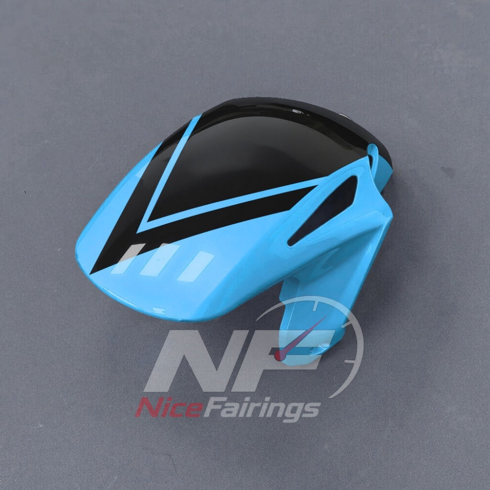 For Honda CBR1000RR-R 2024-2026 Blue Black Custom Fairings with ABS Sportbike Plastics and Full Body Kit | NiceFairings - rear angle image
