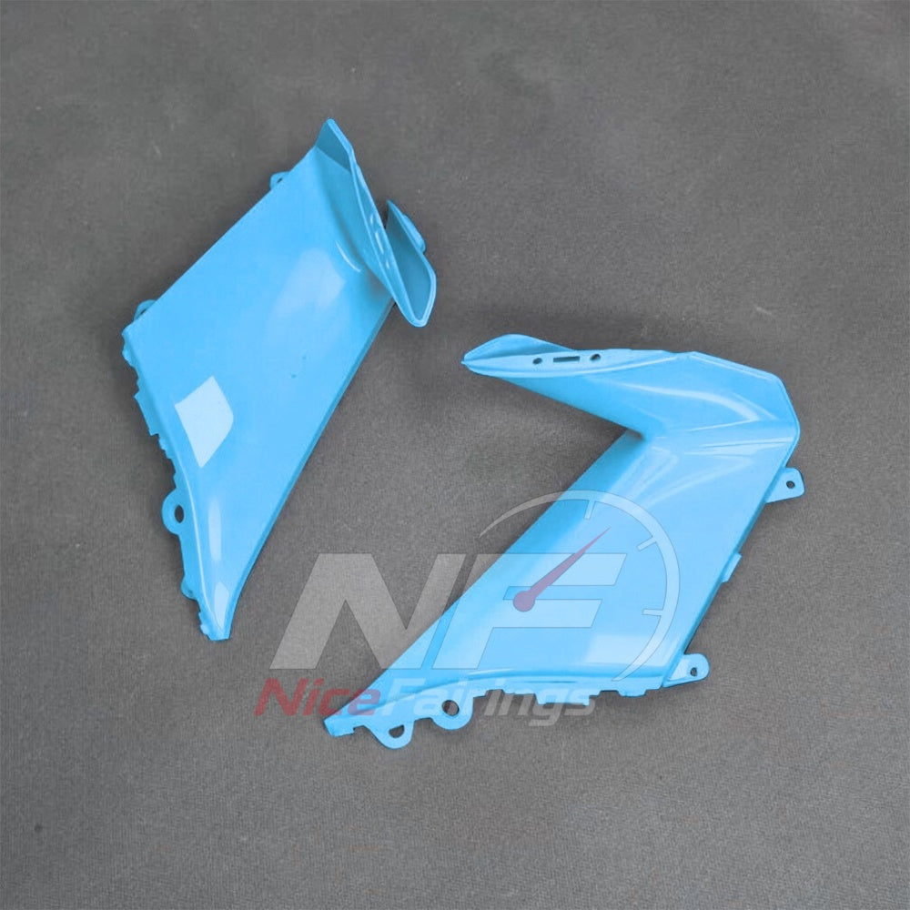 For BMW S1000RR 2025-2026 Blue Black ABS Fairing Kit with Painted Bodywork and Replacement Panels | NiceFairings - rear angle image
