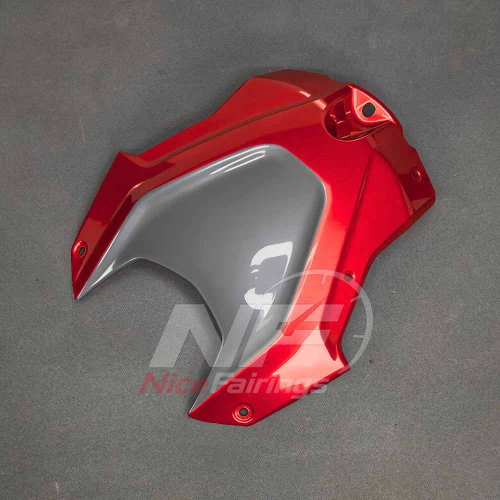 For BMW S1000RR 2025-2026 Red Black Sportbike Fairing Set with Custom Painted Plastics | NiceFairings - rear angle image