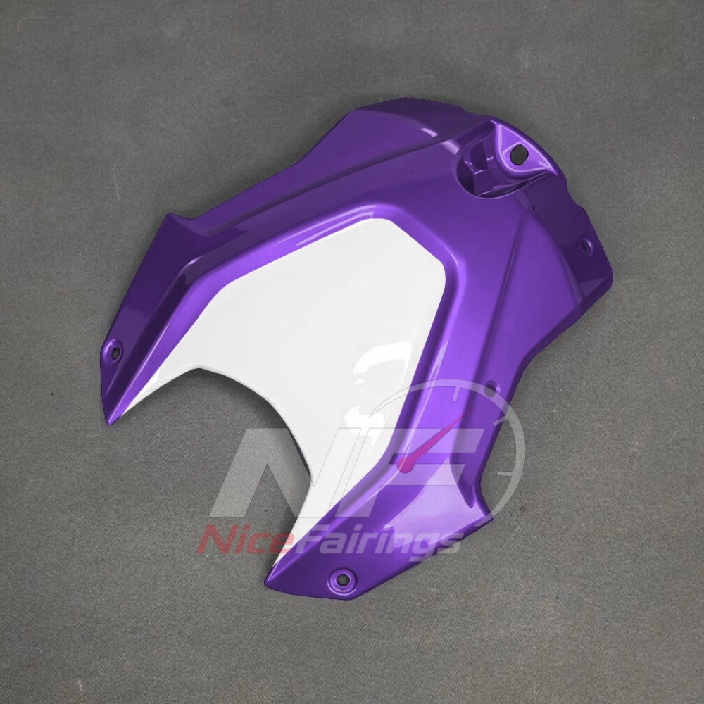 For BMW S1000RR 2025-2026 Purple Black Motorcycle Fairing Kit with Aftermarket Body Panels | NiceFairings - rear angle image