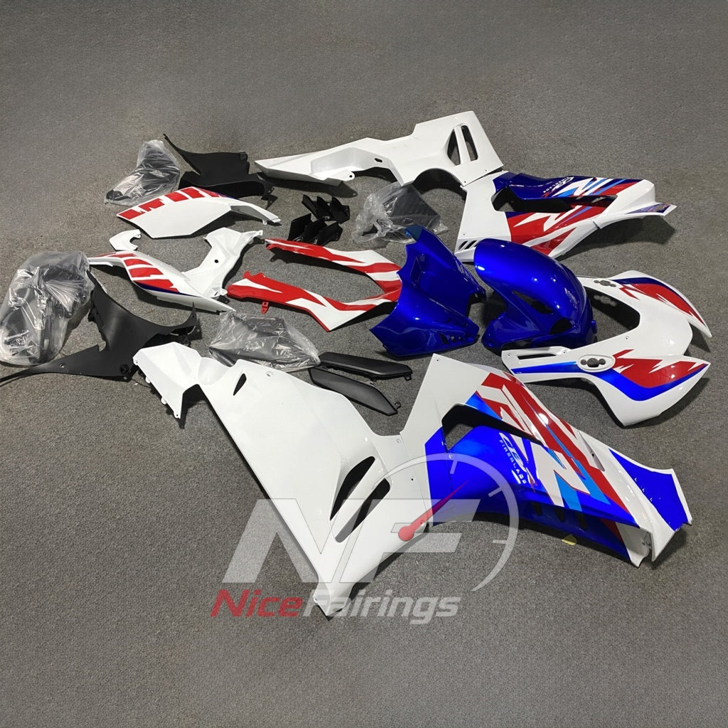 HRC White Red Blue ABS fairing kit for Honda CBR1000RR-R 2020-2023, design RED-P13 - image 4