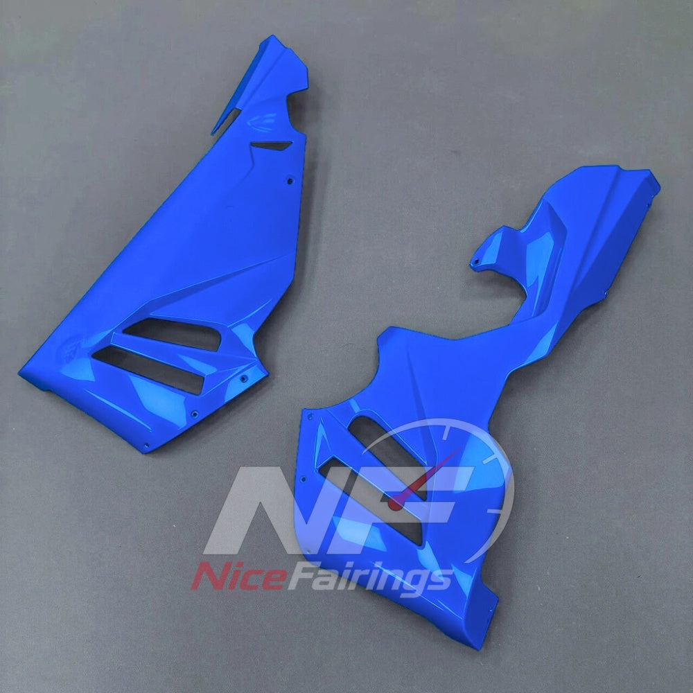 For Honda CBR1000RR-R 2024-2026 Blue Black ABS Body Kit with Street and Track Fairing Panels | NiceFairings - rear angle image