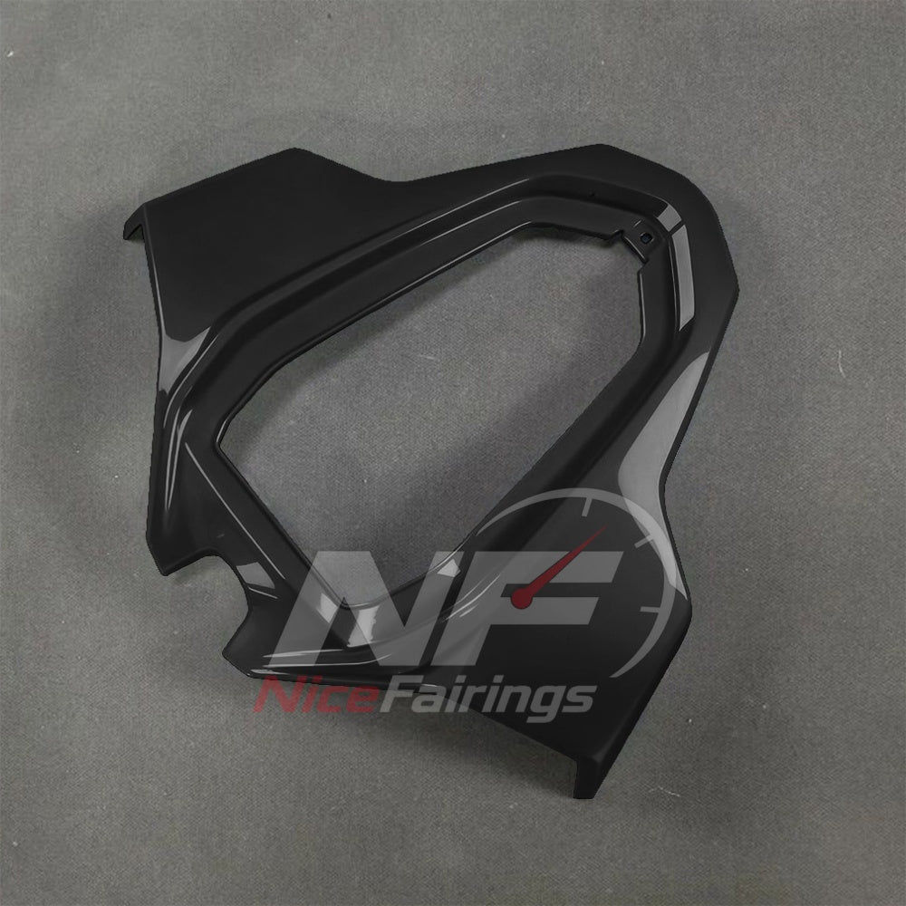 For BMW S1000RR 2025-2026 Orange Black Sportbike Fairing Set with Custom Painted Plastics | NiceFairings - rear angle image