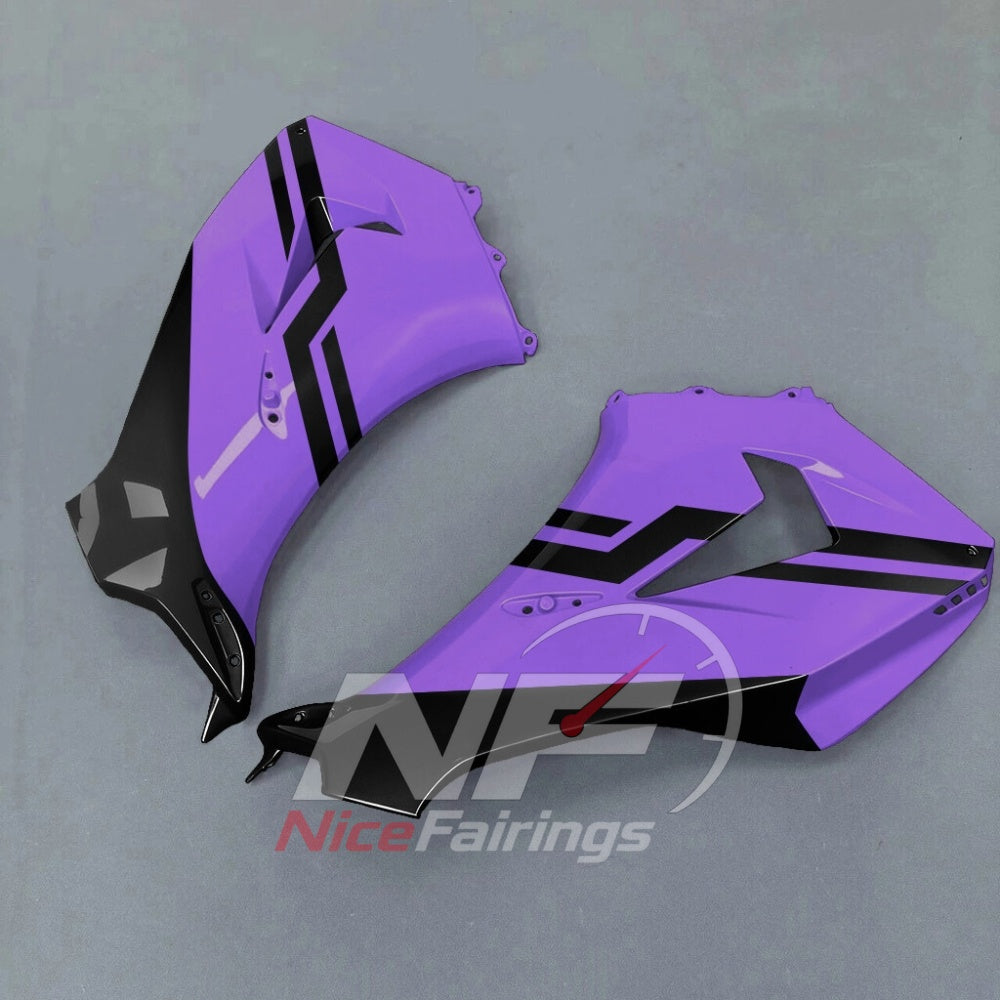 For Honda CBR1000RR-R SP 2024-2026 Purple Black Motorcycle Fairing Kit with Aftermarket Body Panels | NiceFairings - rear angle image