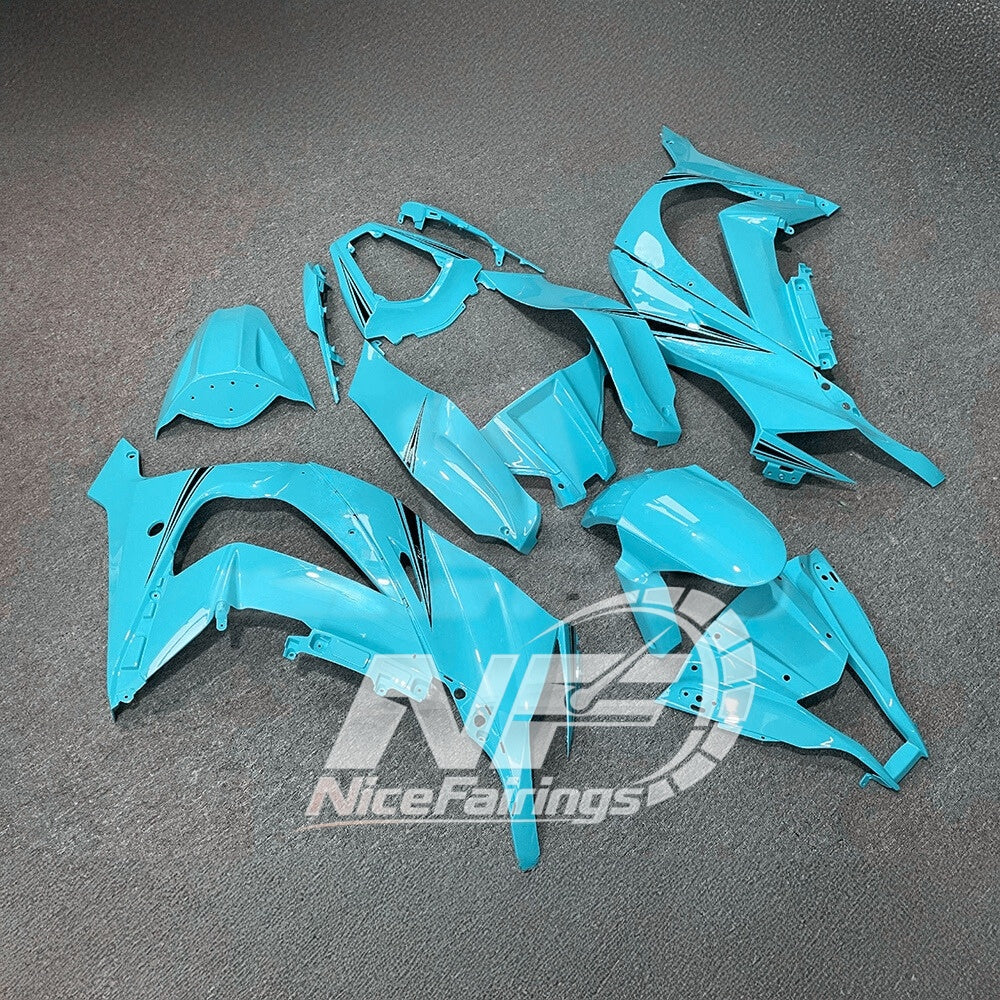 For Ninja ZX10R 2011-2015 Full Motorcycle Bodywork Kit | NiceFairings - rear angle image