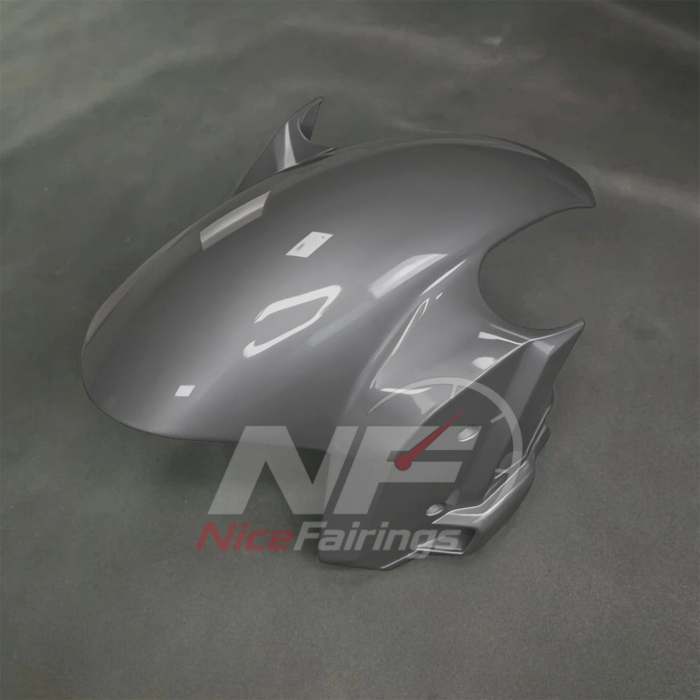 For BMW S1000RR 2025-2026 Orange Black Painted ABS Fairings with Complete Replacement Bodywork | NiceFairings - rear angle image