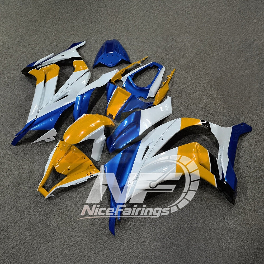 For KAWASAKI Ninja ZX10R 2011-2015 Complete Fairing Set | NiceFairings - rear angle image