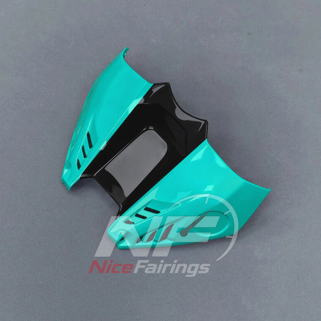 For Honda CBR1000RR-R 2024-2026 Teal Black Painted ABS Fairings with Complete Replacement Bodywork | NiceFairings - rear angle image