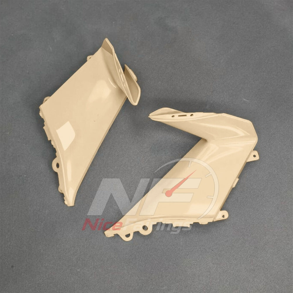 For BMW S1000RR 2025-2026 Yellow Black Painted ABS Fairings with Complete Replacement Bodywork | NiceFairings - rear angle image