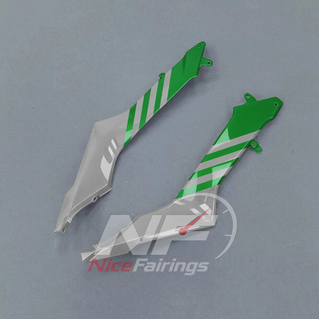 For Honda CBR1000RR-R 2024-2026 Green Black ABS Body Kit with Street and Track Fairing Panels | NiceFairings - detail angle image