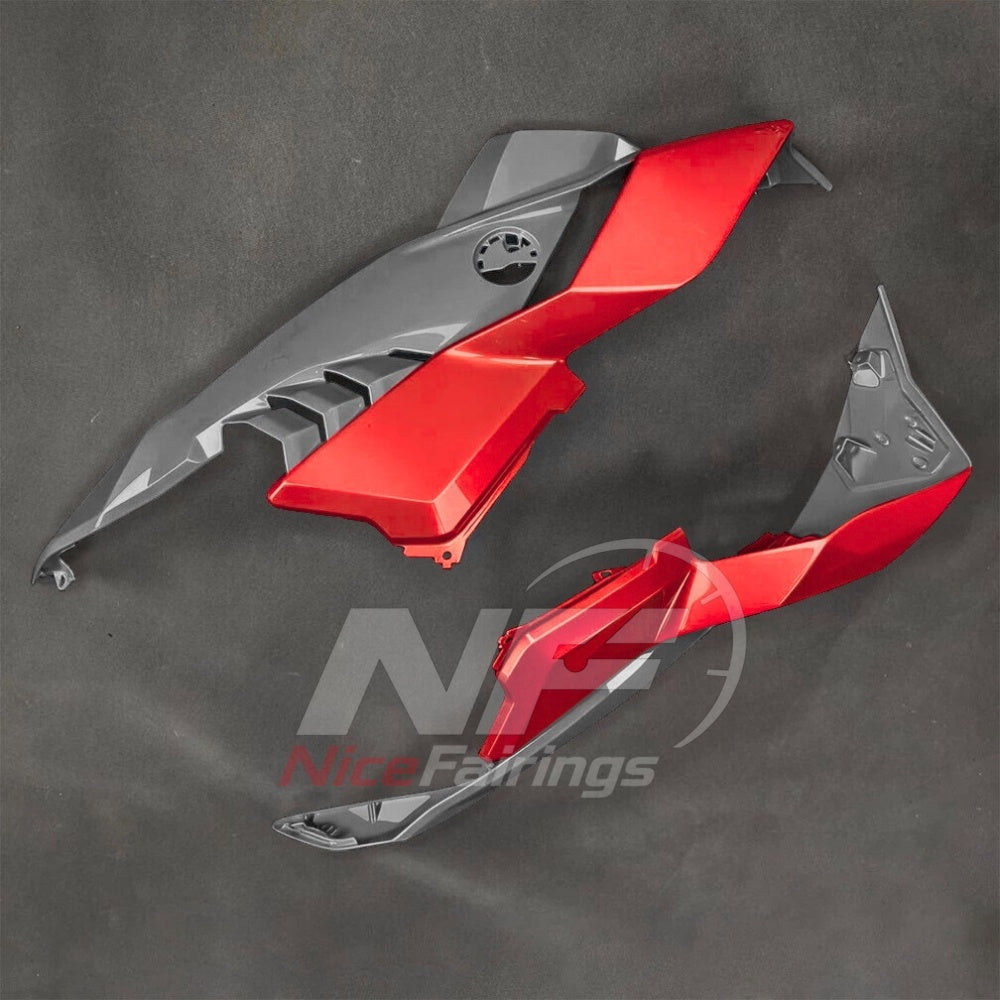 For BMW S1000RR 2025-2026 Red Black Sportbike Fairing Set with Custom Painted Plastics | NiceFairings - detail angle image