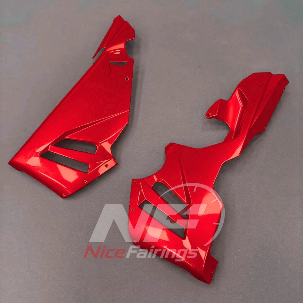 For Honda CBR1000RR-R 2024-2026 Red Black Painted ABS Fairings with Complete Replacement Bodywork | NiceFairings - detail angle image