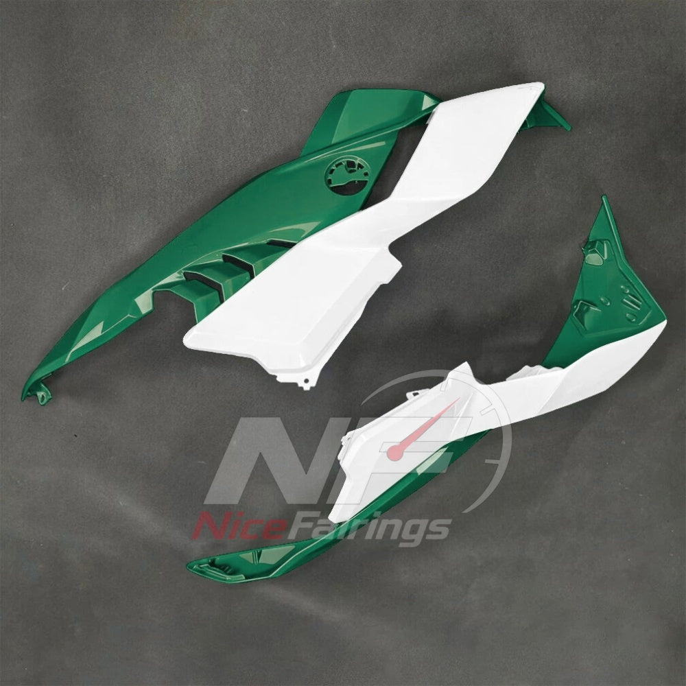 For BMW S1000RR 2025-2026 Green Black ABS Fairing Kit with Painted Bodywork and Replacement Panels | NiceFairings - detail angle image