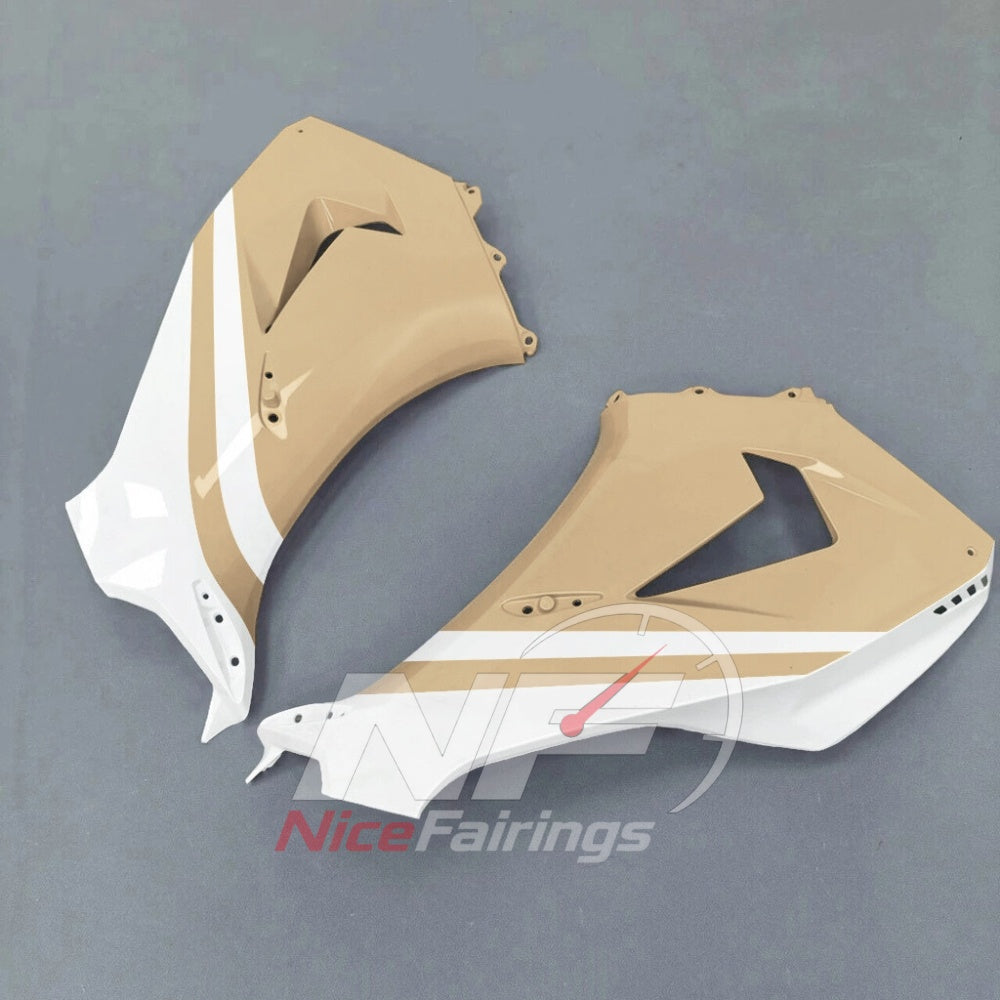 For Honda CBR1000RR-R SP 2024-2026 Yellow Black Sportbike Fairing Set with Custom Painted Plastics | NiceFairings - detail angle image