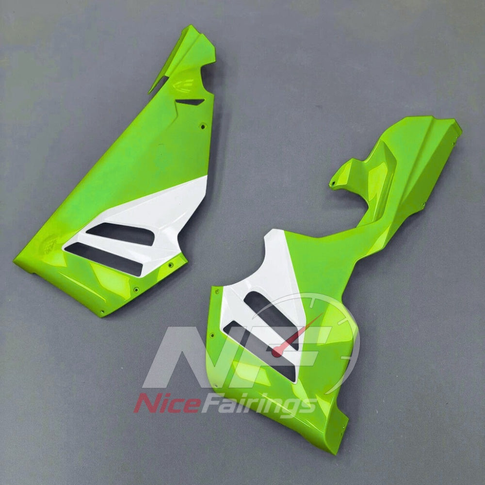 For Honda CBR1000RR-R SP 2024-2026 Green Black Motorcycle Fairing Kit with Aftermarket Body Panels | NiceFairings - detail angle image